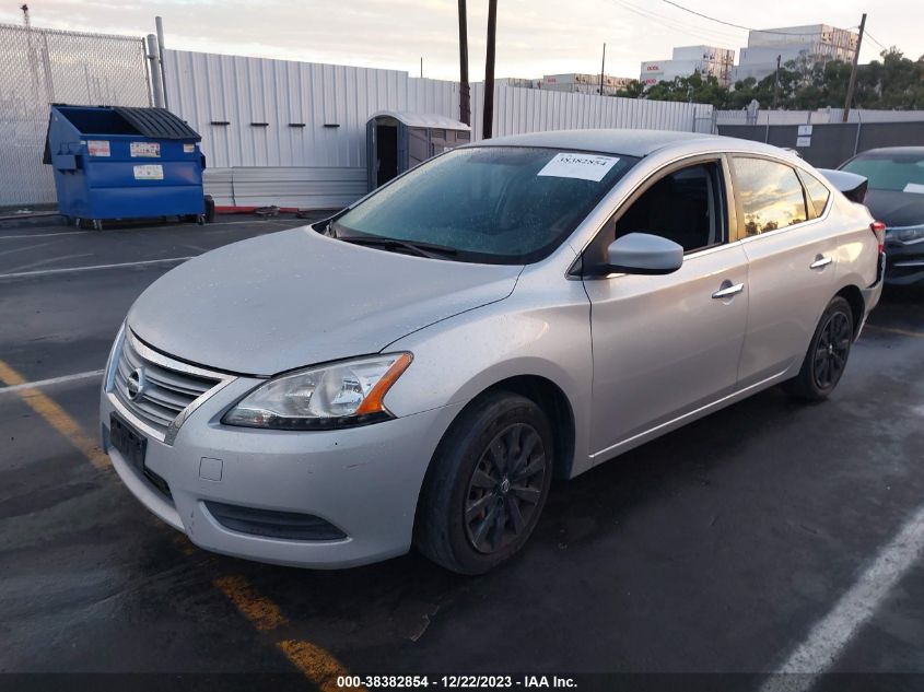 2013 NISSAN SENTRA S/SV/SR/SL - 1N4AB7AP7DN910053