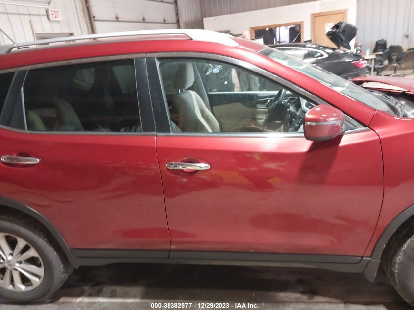 2016 NISSAN ROGUE SV - KNMAT2MV7GP724122