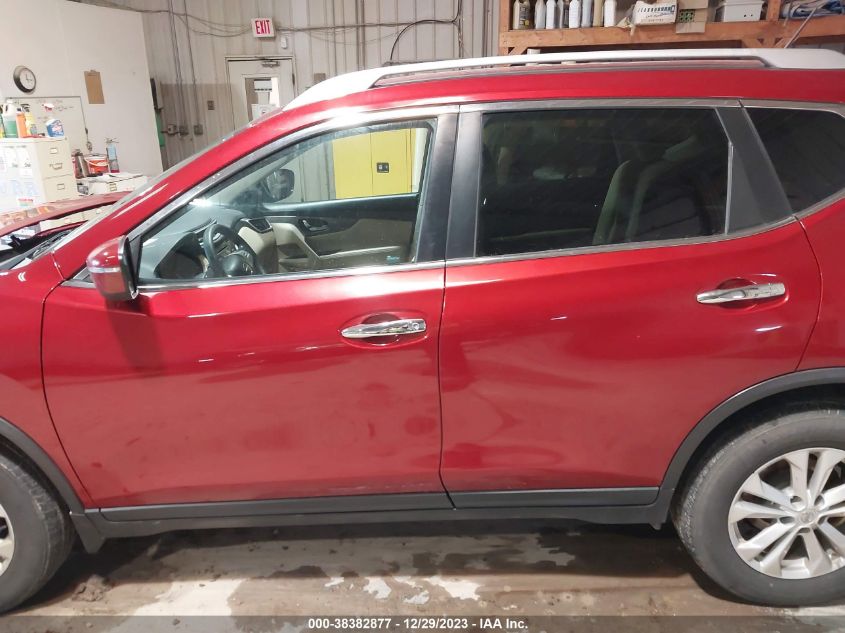 2016 NISSAN ROGUE SV - KNMAT2MV7GP724122