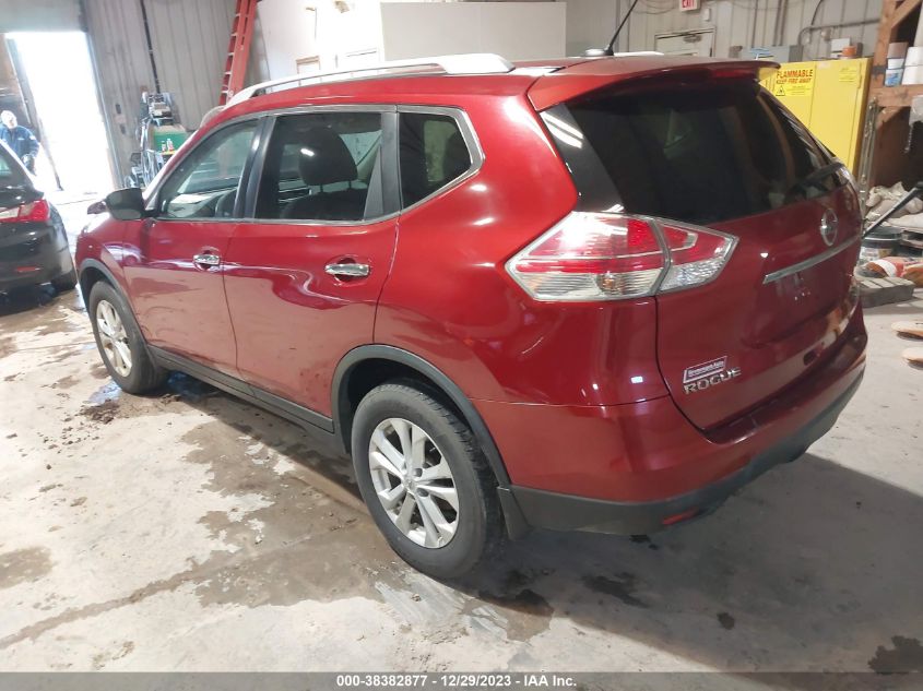 2016 NISSAN ROGUE SV - KNMAT2MV7GP724122