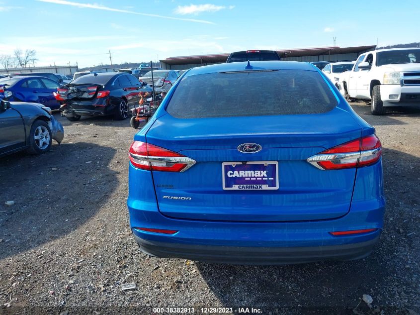 2020 FORD FUSION S - 3FA6P0G74LR142113