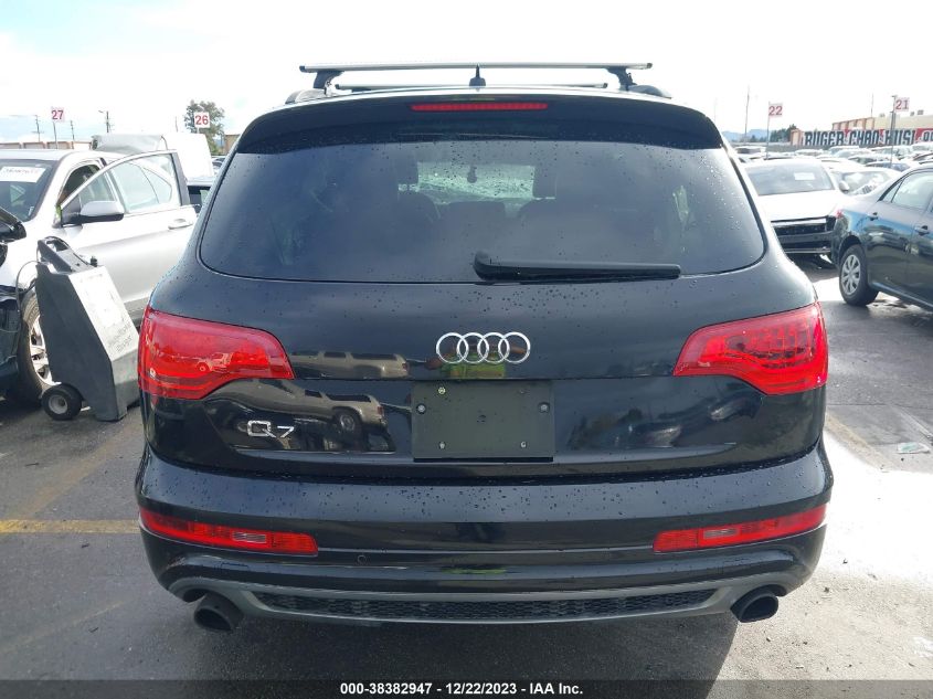 2013 AUDI Q7 3.0T S LINE PRESTIGE - WA1DGAFE3DD007846