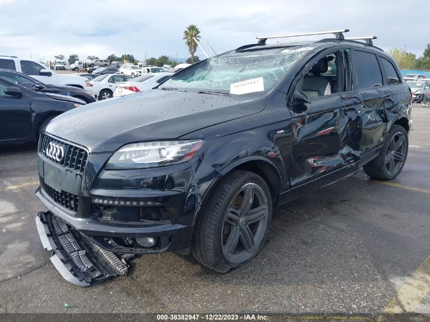 2013 AUDI Q7 3.0T S LINE PRESTIGE - WA1DGAFE3DD007846