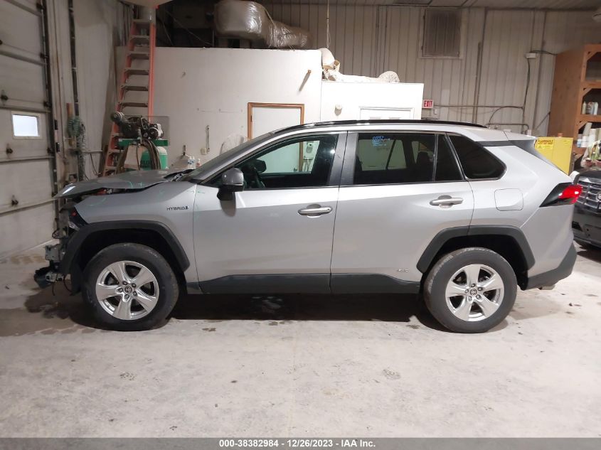 2021 TOYOTA RAV4 LE HYBRID - 4T3MWRFV5MU029082
