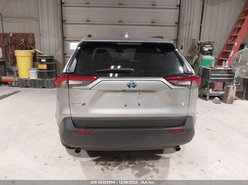2021 TOYOTA RAV4 LE HYBRID - 4T3MWRFV5MU029082