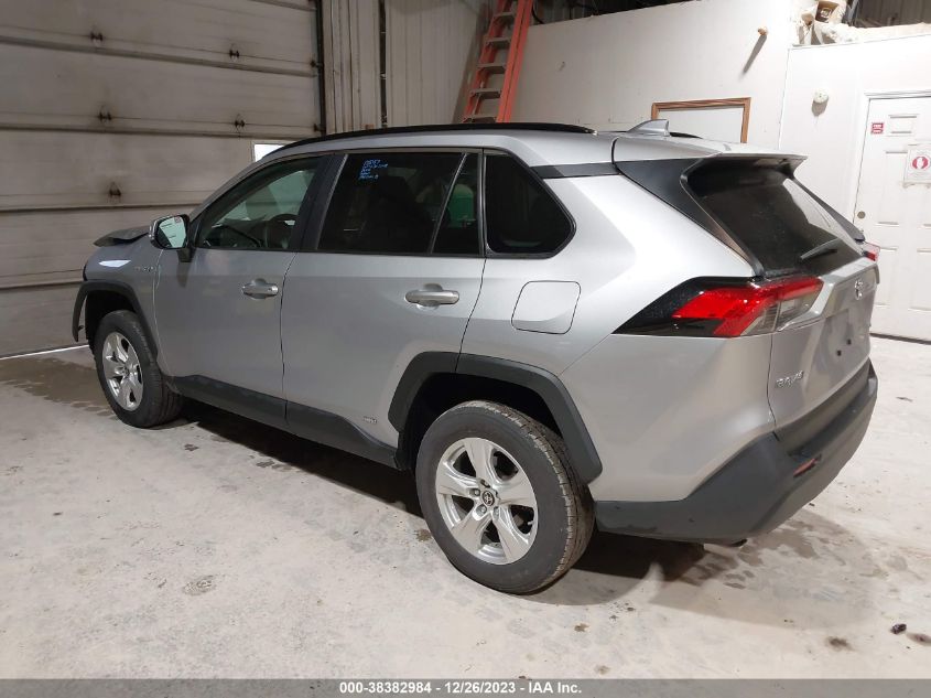 2021 TOYOTA RAV4 LE HYBRID - 4T3MWRFV5MU029082