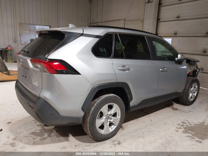2021 TOYOTA RAV4 LE HYBRID - 4T3MWRFV5MU029082