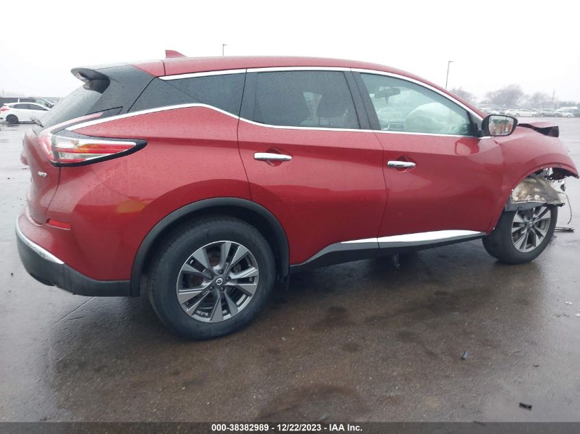 2017 NISSAN MURANO S/SL/SV/PLATINUM - 5N1AZ2MH6HN134706