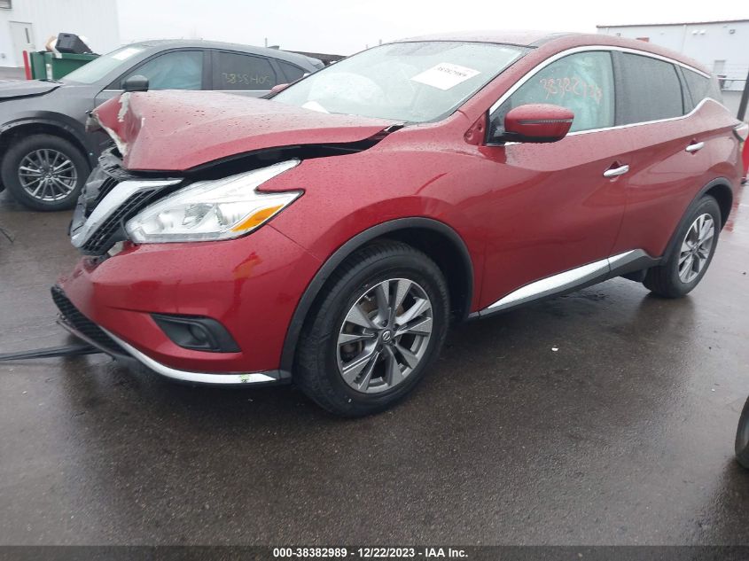 2017 NISSAN MURANO S/SL/SV/PLATINUM - 5N1AZ2MH6HN134706