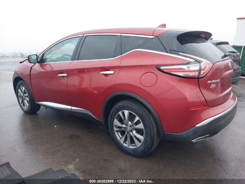 2017 NISSAN MURANO S/SL/SV/PLATINUM - 5N1AZ2MH6HN134706