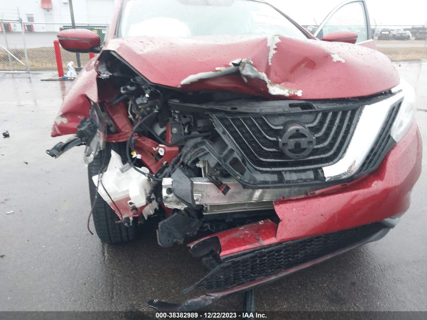 2017 NISSAN MURANO S/SL/SV/PLATINUM - 5N1AZ2MH6HN134706
