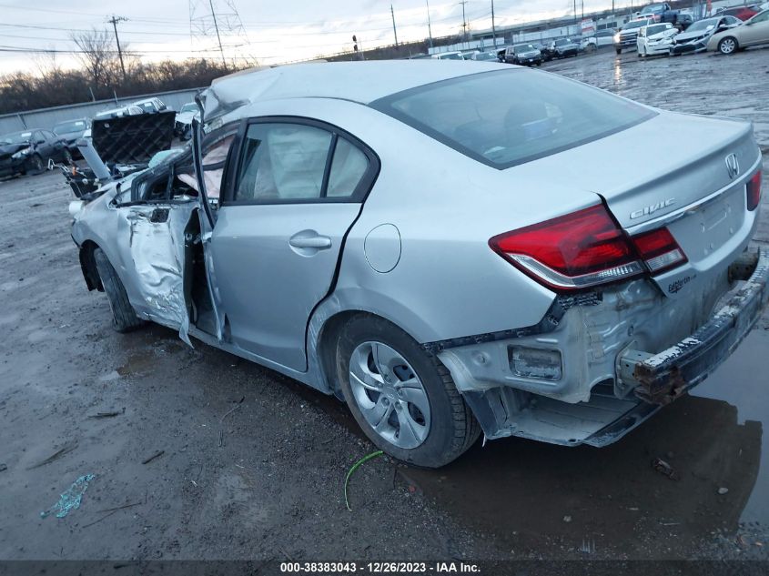 2013 HONDA CIVIC LX - 2HGFB2F59DH581102