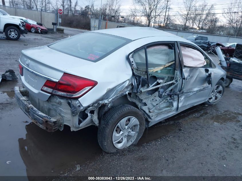 2013 HONDA CIVIC LX - 2HGFB2F59DH581102