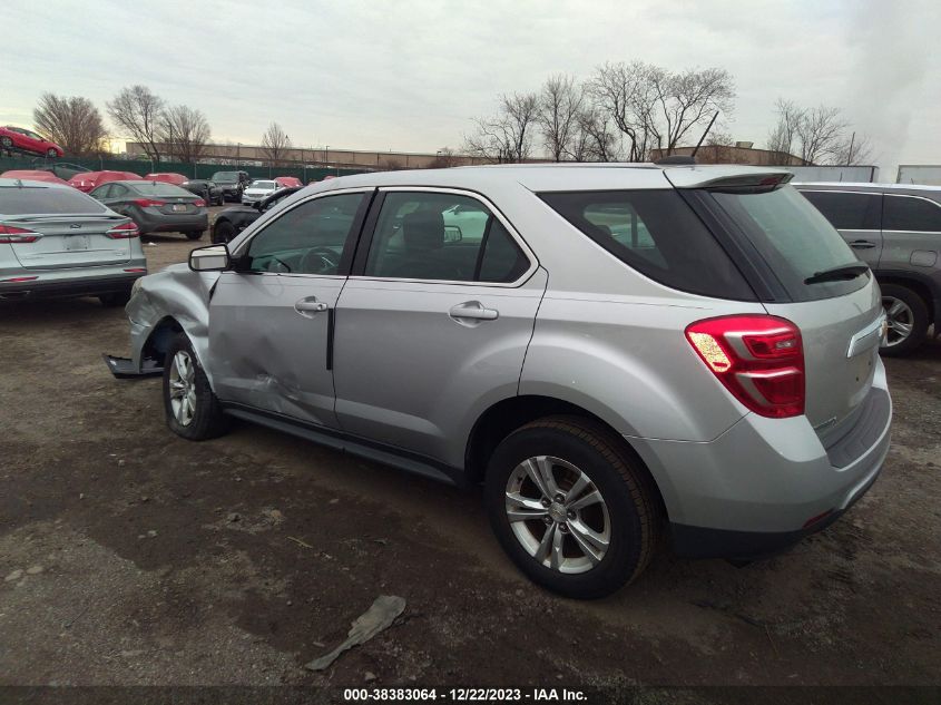 2017 CHEVROLET EQUINOX LS - 2GNALBEK4H1556577