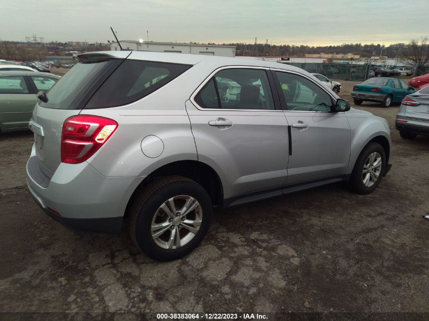 2017 CHEVROLET EQUINOX LS - 2GNALBEK4H1556577