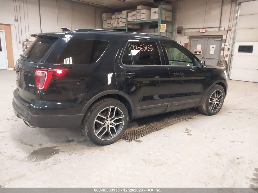 2017 FORD EXPLORER SPORT - 1FM5K8GT3HGD32799
