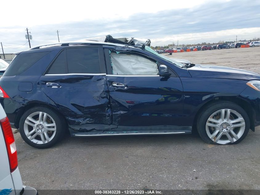 2014 MERCEDES-BENZ ML 350 4JGDA5JB4EA412575
