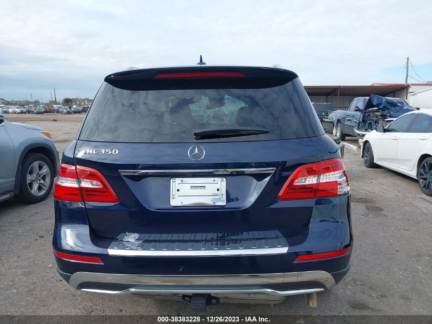 2014 MERCEDES-BENZ ML 350 4JGDA5JB4EA412575