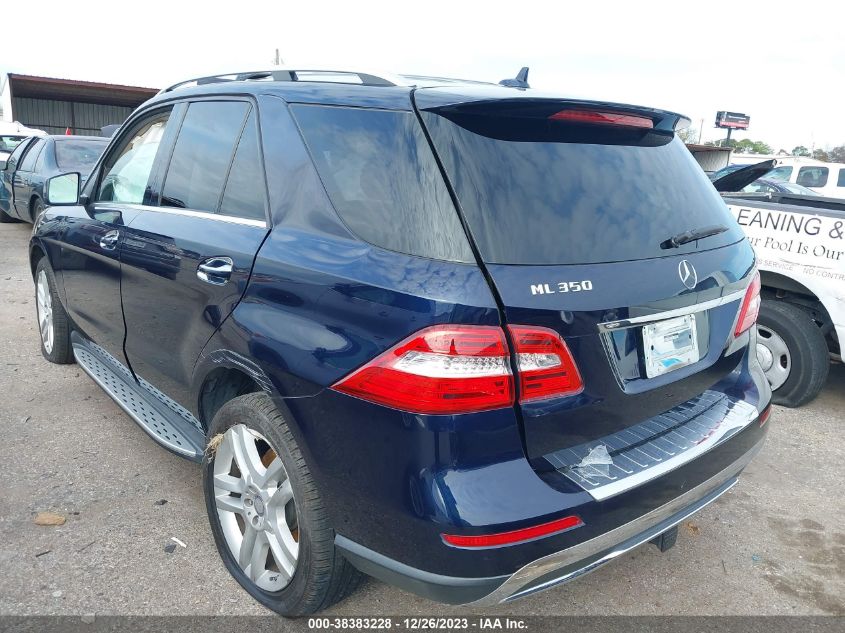 2014 MERCEDES-BENZ ML 350 4JGDA5JB4EA412575