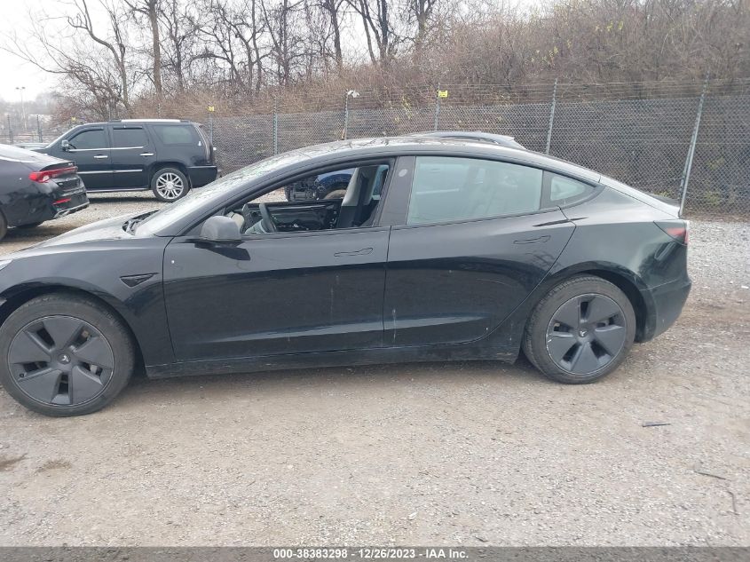 2021 TESLA MODEL 3 STANDARD RANGE PLUS REAR-WHEEL DRIVE - 5YJ3E1EA7MF083570