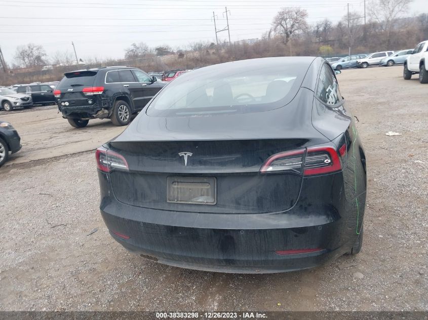 2021 TESLA MODEL 3 STANDARD RANGE PLUS REAR-WHEEL DRIVE - 5YJ3E1EA7MF083570