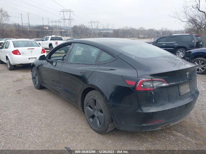 2021 TESLA MODEL 3 STANDARD RANGE PLUS REAR-WHEEL DRIVE - 5YJ3E1EA7MF083570