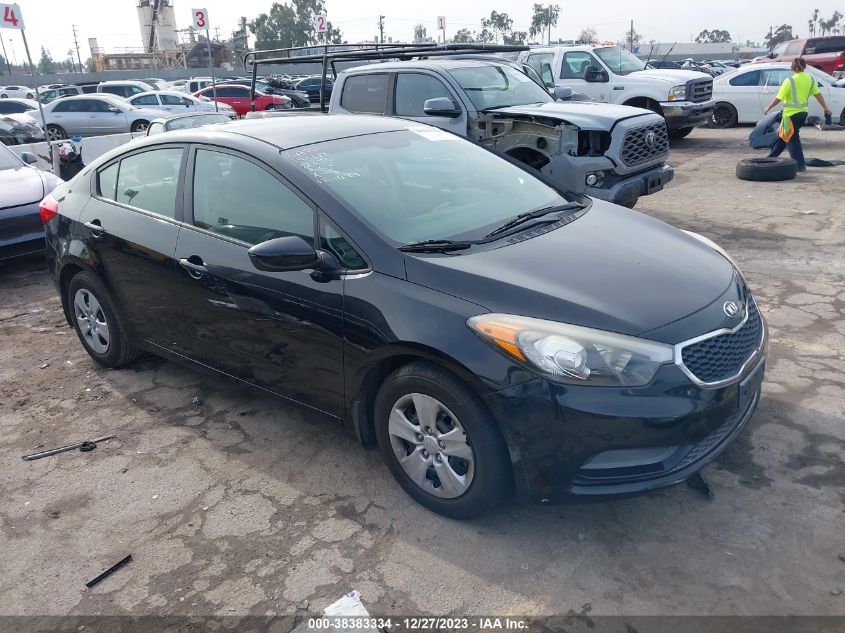 2014 KIA FORTE LX - KNAFK4A61E5252300