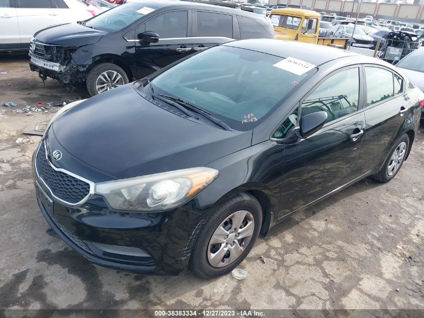 2014 KIA FORTE LX - KNAFK4A61E5252300