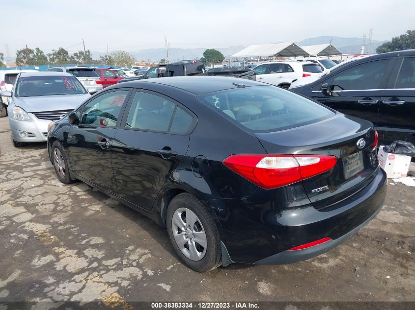 2014 KIA FORTE LX - KNAFK4A61E5252300