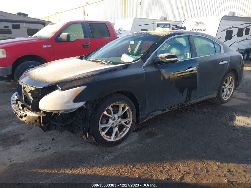 2014 NISSAN MAXIMA S/SV - 1N4AA5AP6EC488571