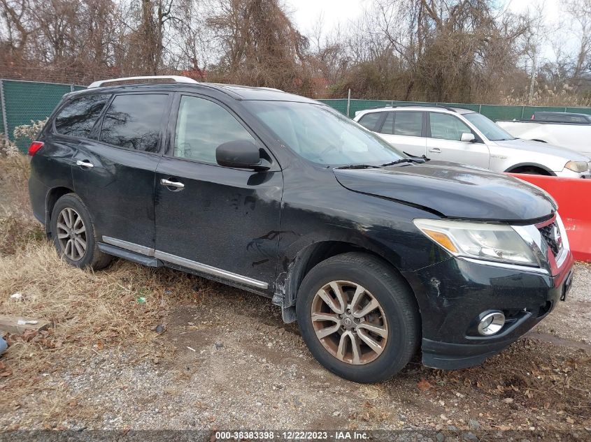 2014 NISSAN PATHFINDER SL - 5N1AR2MM0EC658356