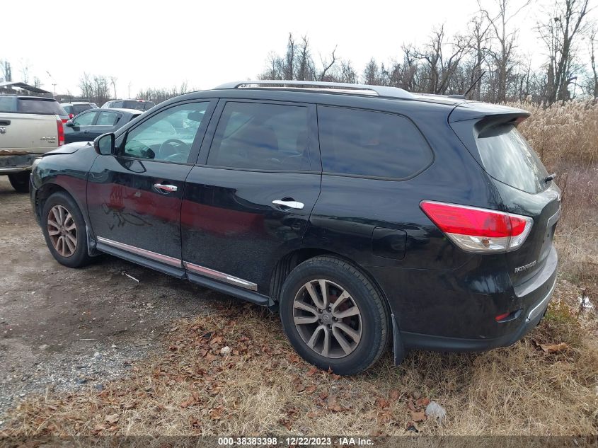 2014 NISSAN PATHFINDER SL - 5N1AR2MM0EC658356