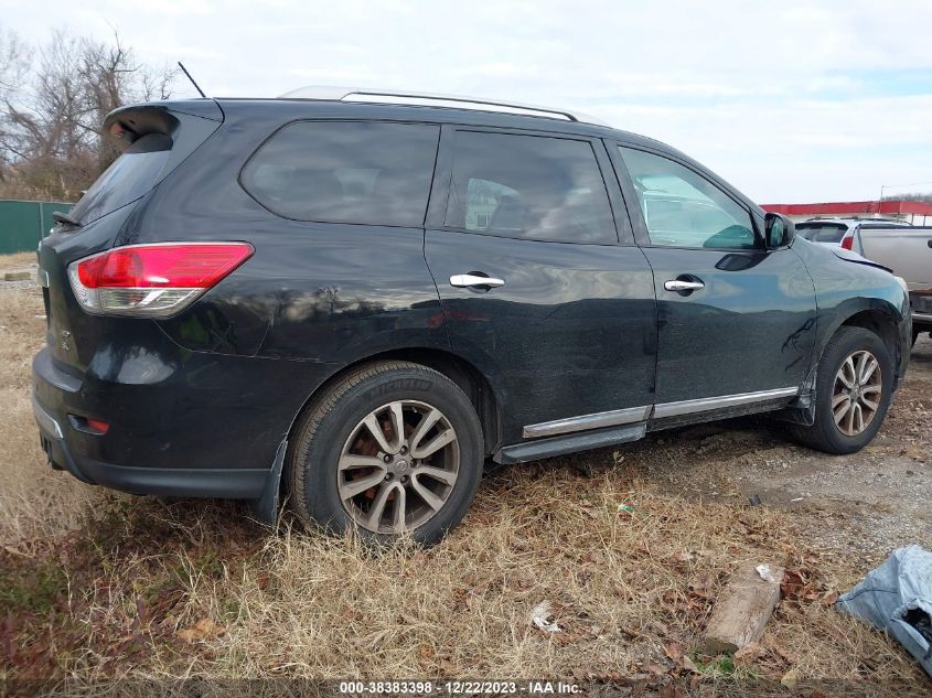 2014 NISSAN PATHFINDER SL - 5N1AR2MM0EC658356