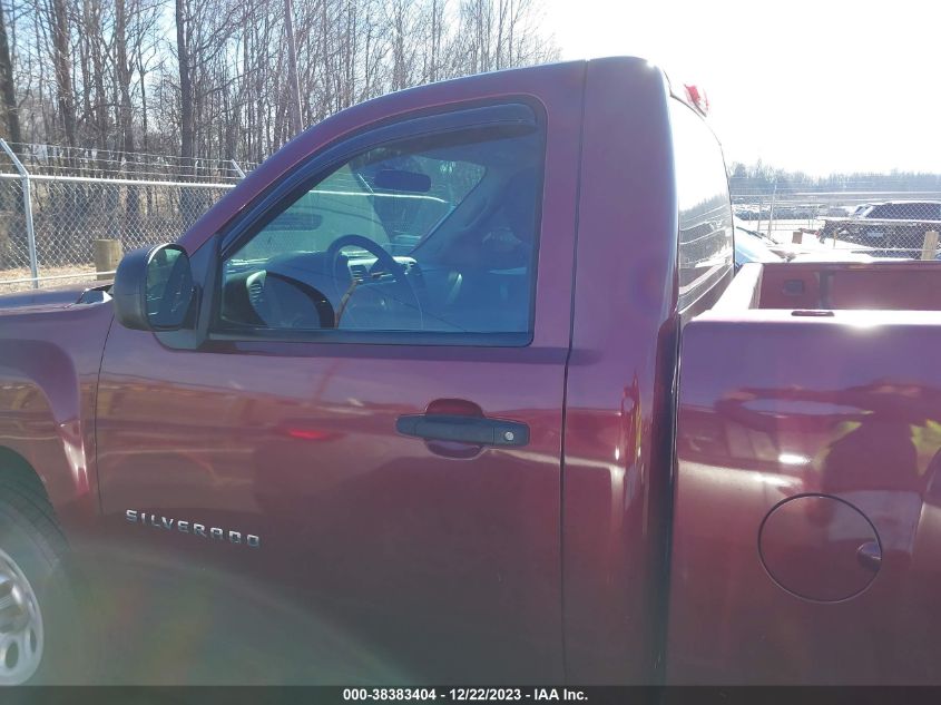 2013 CHEVROLET SILVERADO 1500 WORK TRUCK - 1GCNCPEX3DZ102017