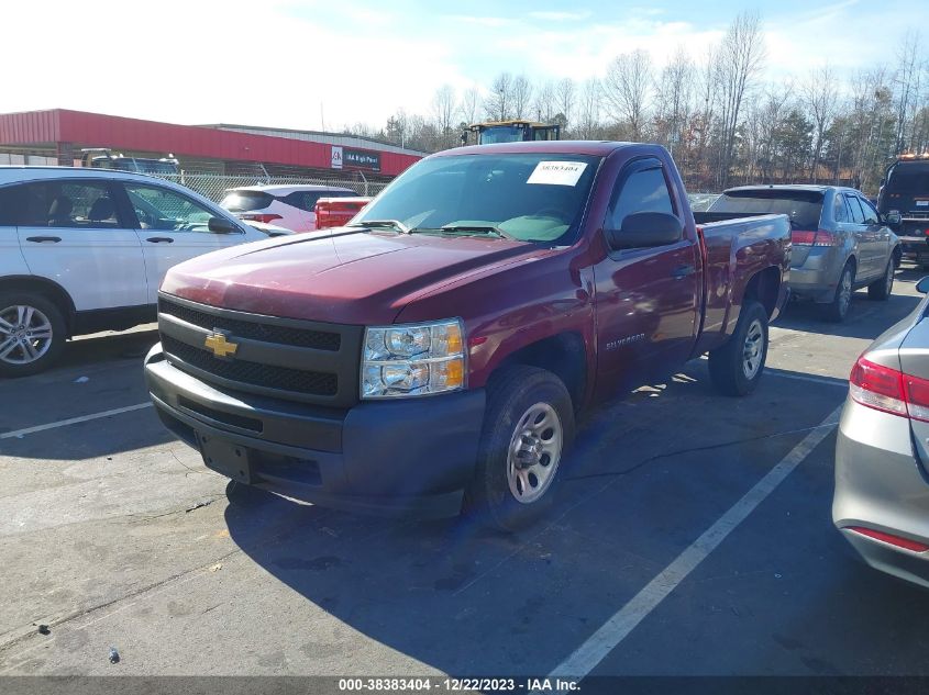2013 CHEVROLET SILVERADO 1500 WORK TRUCK - 1GCNCPEX3DZ102017