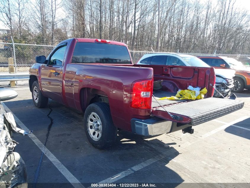 2013 CHEVROLET SILVERADO 1500 WORK TRUCK - 1GCNCPEX3DZ102017