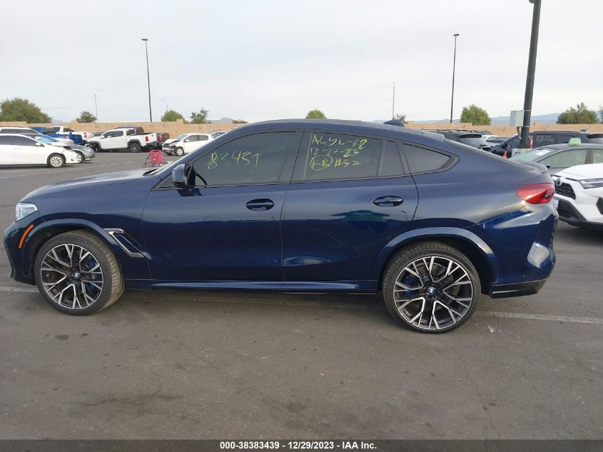 2022 BMW X6 M 5YMCY0C00N9L85409