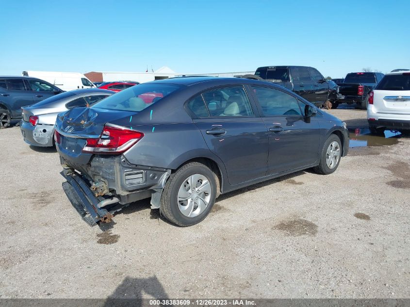 2013 HONDA CIVIC LX - 2HGFB2F57DH600388