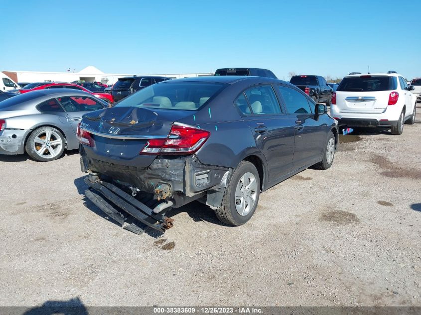 2013 HONDA CIVIC LX - 2HGFB2F57DH600388