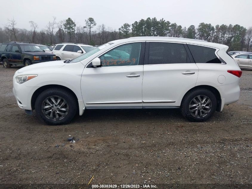 2013 INFINITI JX35 - 5N1AL0MM9DC350722
