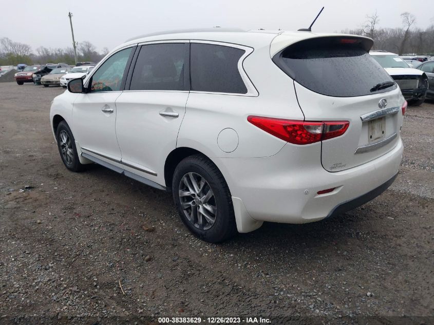 2013 INFINITI JX35 - 5N1AL0MM9DC350722