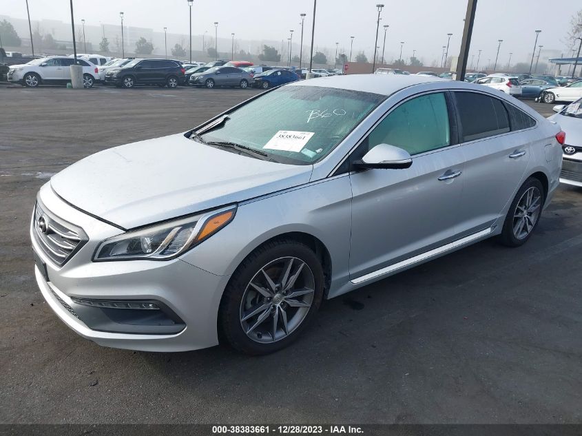 2015 HYUNDAI SONATA SPORT 2.0T - 5NPE34AB5FH085045