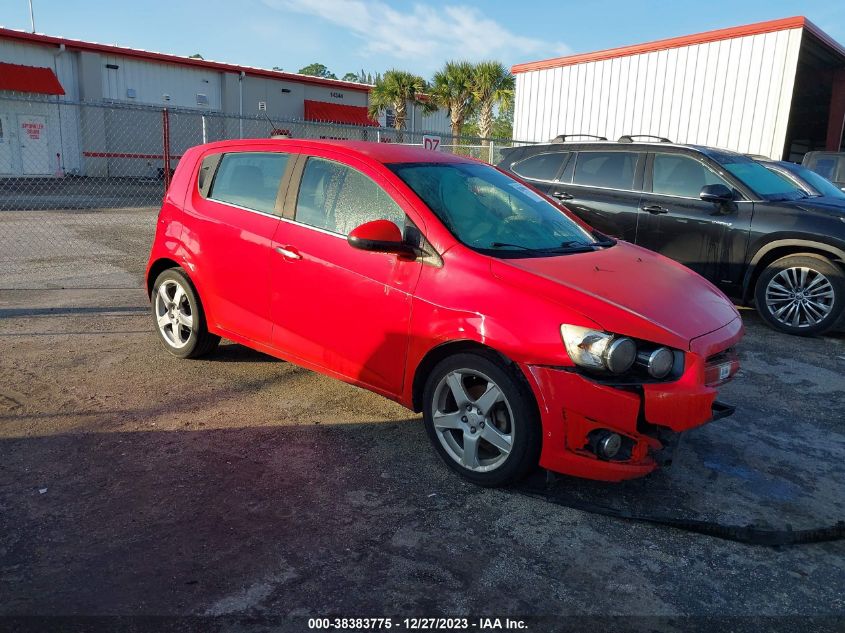 2015 CHEVROLET SONIC LTZ - 1G1JE6SB3F4139699