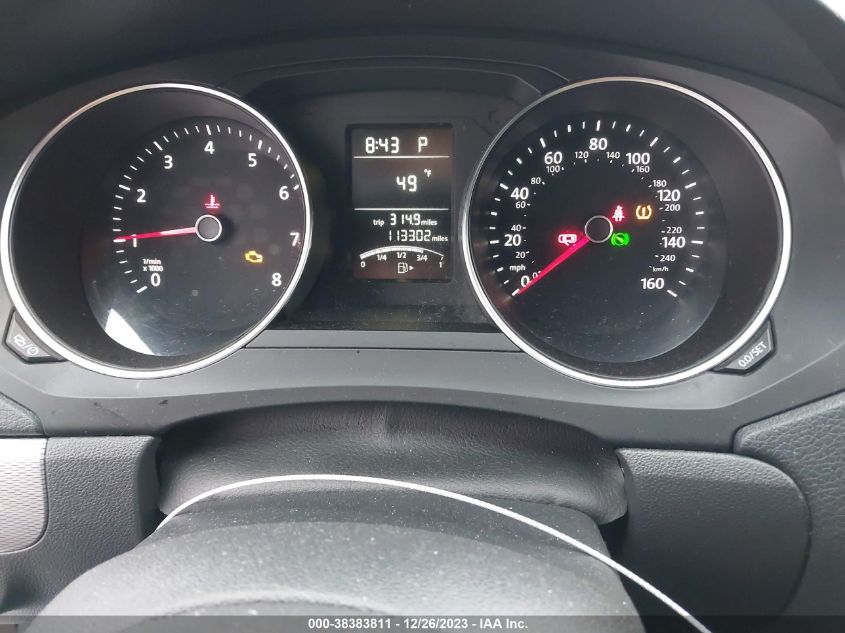 2017 VOLKSWAGEN JETTA S - 3VW2B7AJ0HM264537