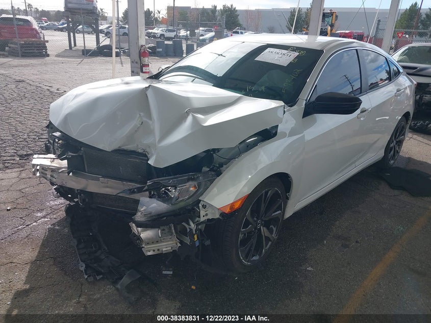VIN 2HGFC2F81KH598402 2019 HONDA CIVIC SPORT