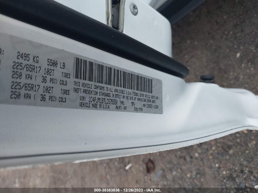 2020 JEEP CHEROKEE LATITUDE PLUS 4X4 - 1C4PJMLB7LD575550