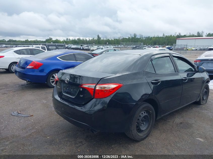 2017 TOYOTA COROLLA L/LE/XLE/SE/XSE - 2T1BURHE4H3770897