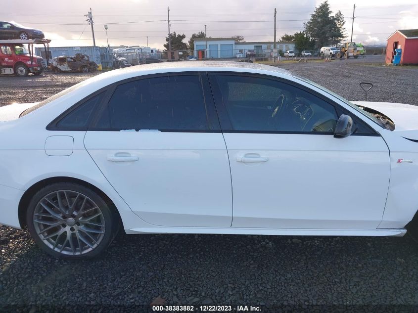2013 AUDI S4 3.0T PREMIUM PLUS - WAUBGAFL5DA212787