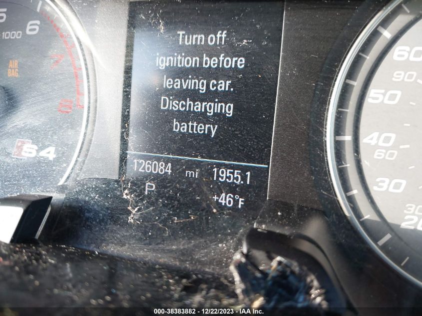 2013 AUDI S4 3.0T PREMIUM PLUS - WAUBGAFL5DA212787