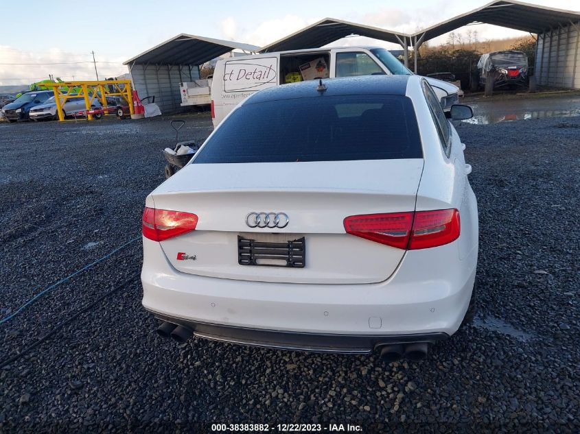2013 AUDI S4 3.0T PREMIUM PLUS - WAUBGAFL5DA212787